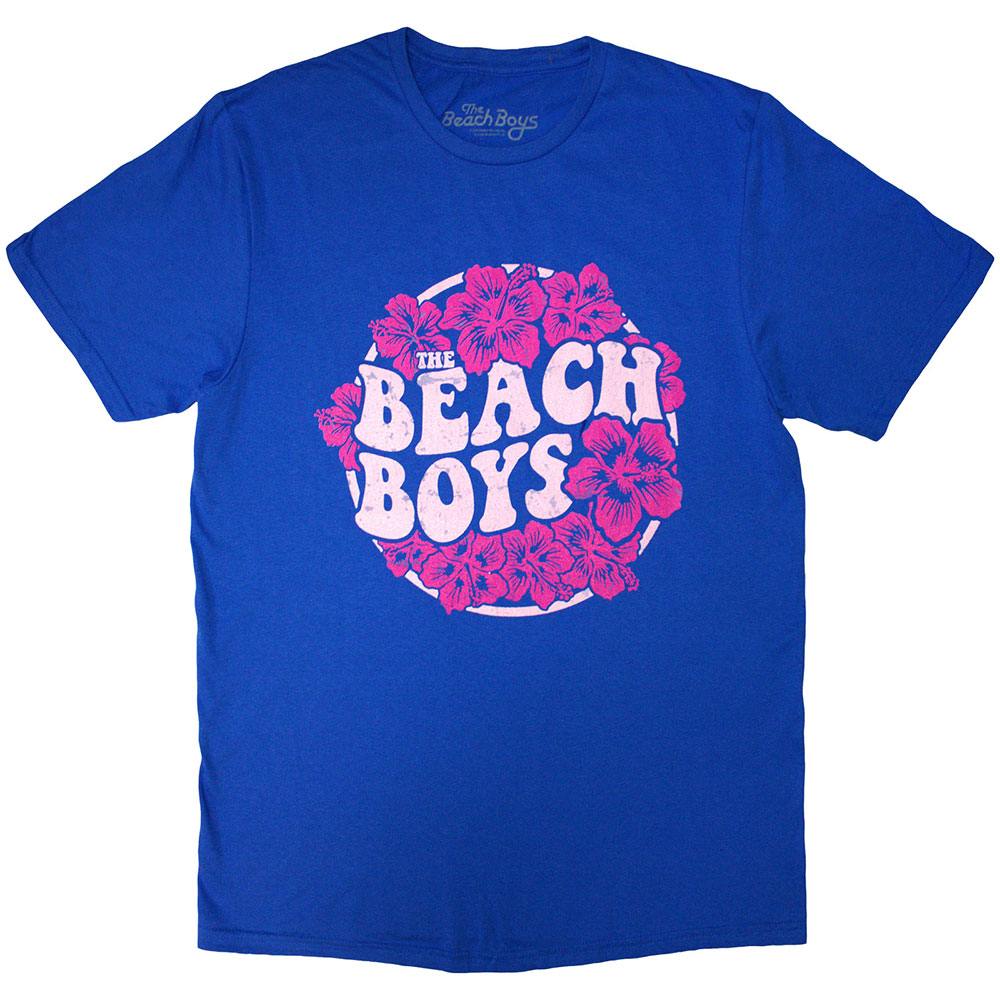 The Beach Boys - Floral Print Tshirt Homme - Bleu